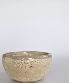 Espresso Cup White Lava Round